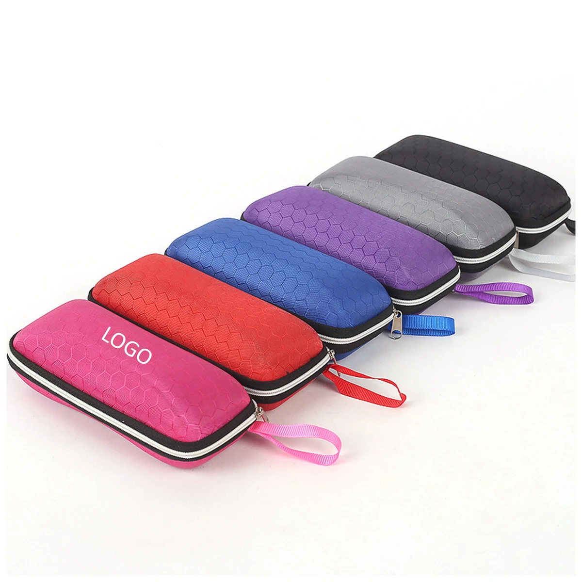 Colorful Honeycomb Design EVA Sunglasses Box/Case 1