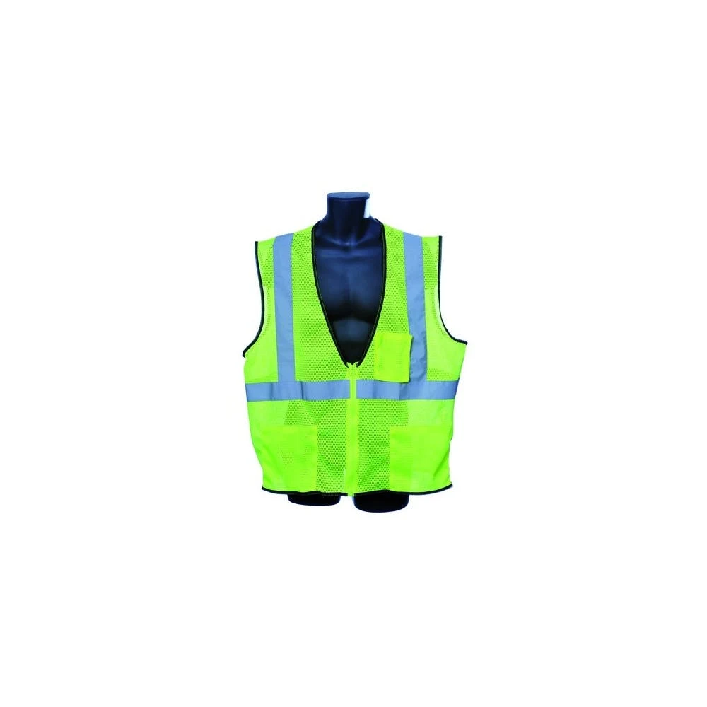 Class II Safety Vests - Green Large 1
