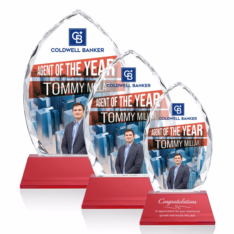 Wilton VividPrint™ Award on Newhaven - Red