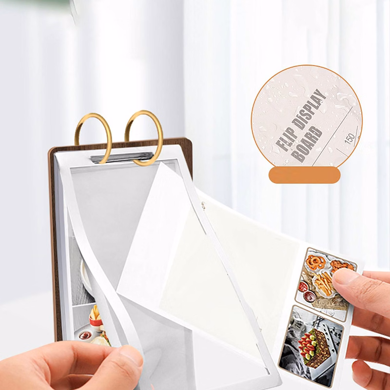 Wooden Promotional Display Stand Sign Holder