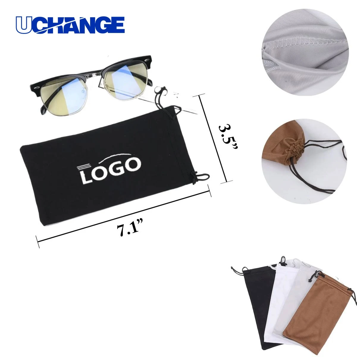 Microfiber Eyewear Pouch Organizer 1