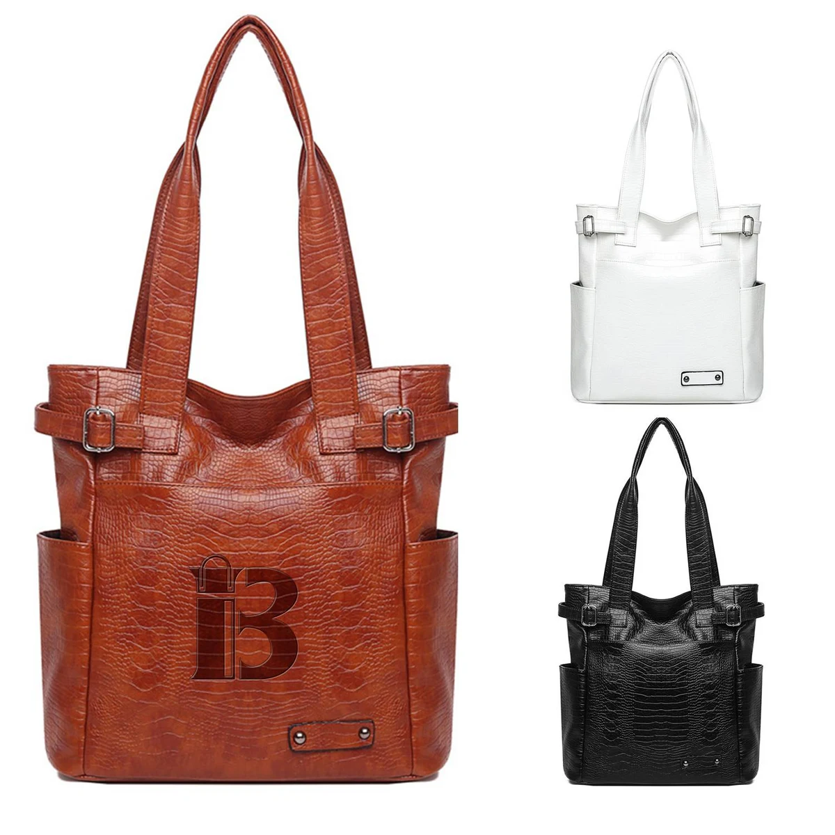 PU Leather Women's Tote Handbag 1