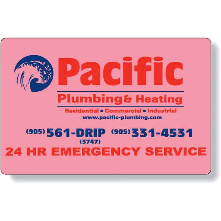 Fluorescent Red Paper Roll Labels Stock Rectangle (3.25"x5") 1