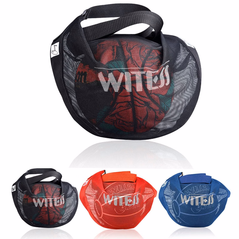 One-shoulder Crossbody Sports Mesh Basketball Bag