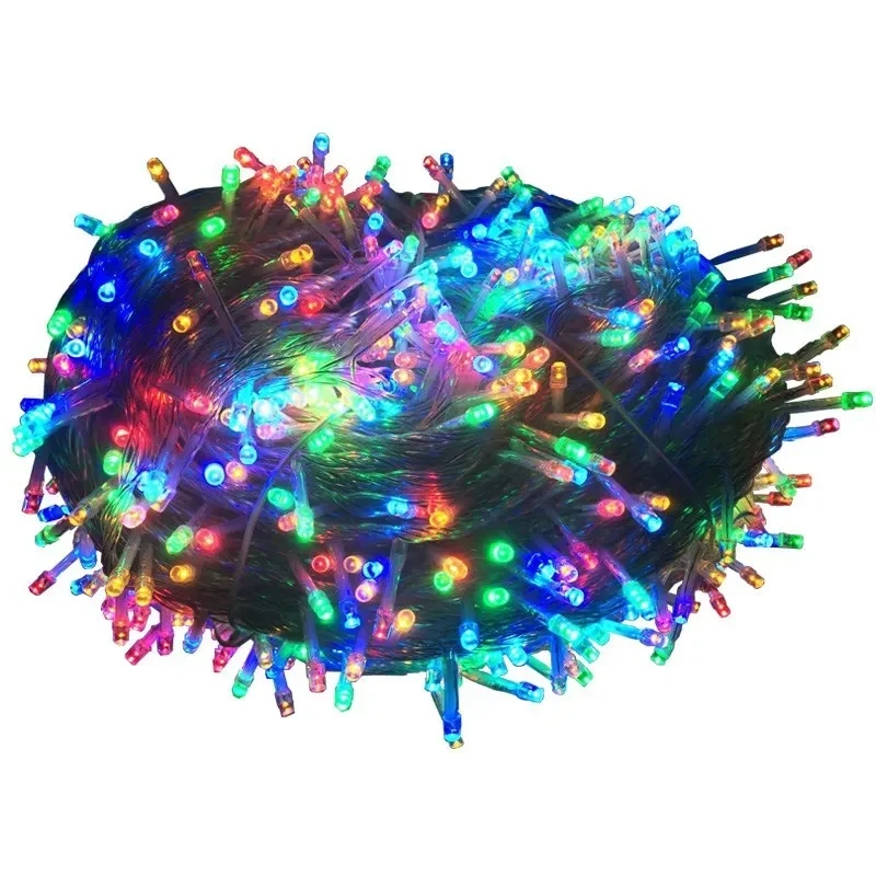 LED Plug-In Flashing Light String 1