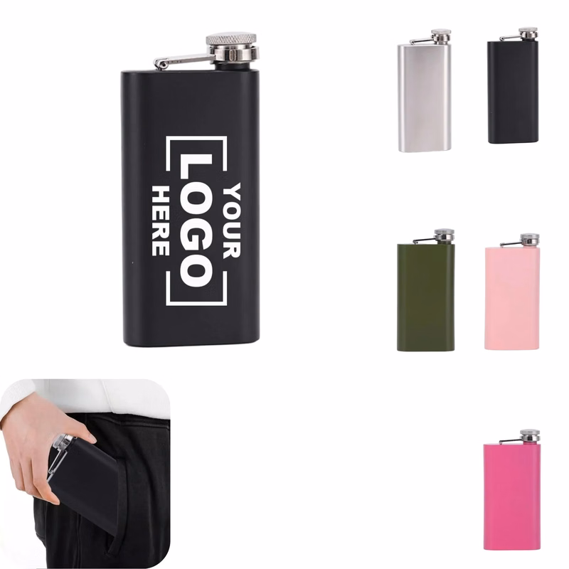 Stainless Steel Portable Pocket Flask