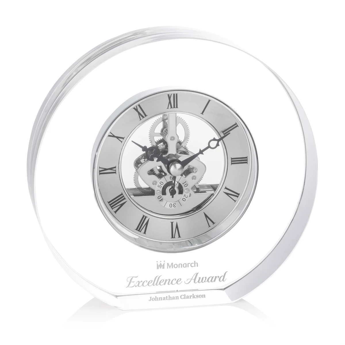 Wilkes Clock - Silver 1
