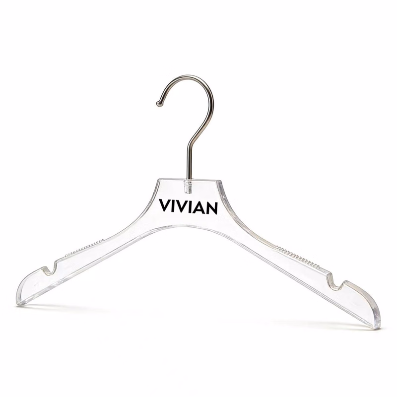 Non Slip Clear Acrylic Clothes Hanger