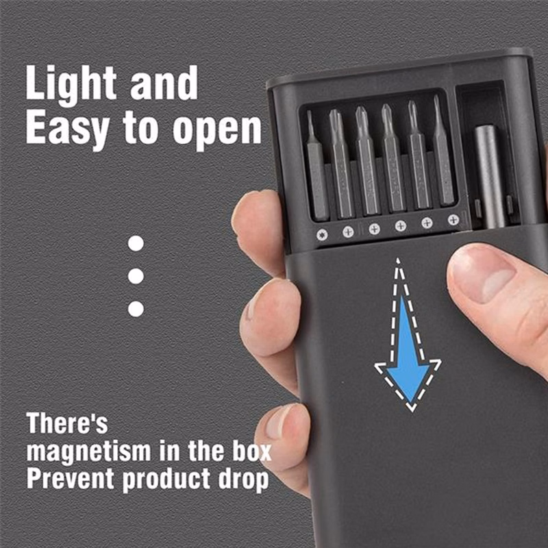 25" 1 Magnetic Screwdriver Set