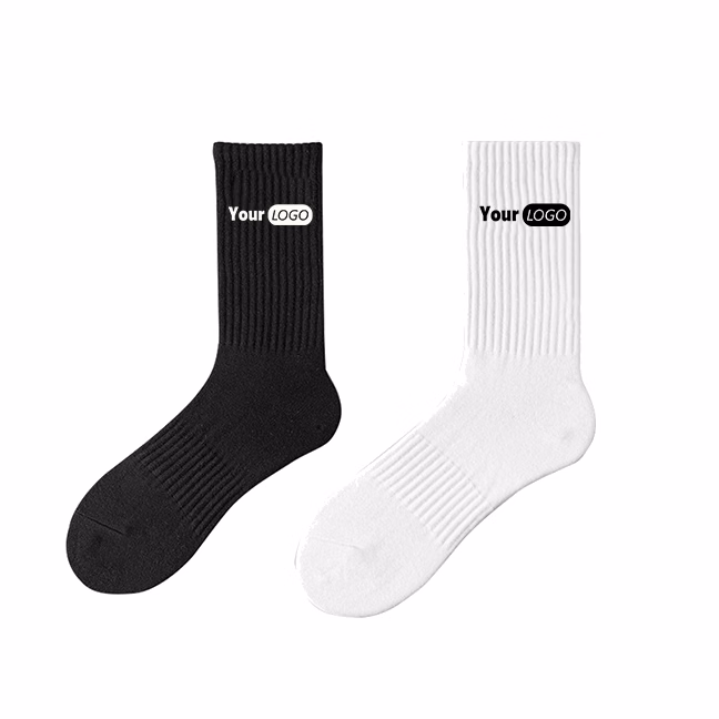 Custom Cotton Crew Socks