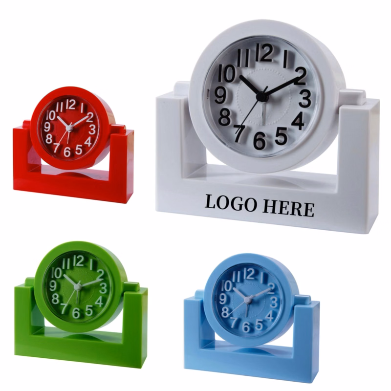 Swivel Desktop Clock with 3D Number