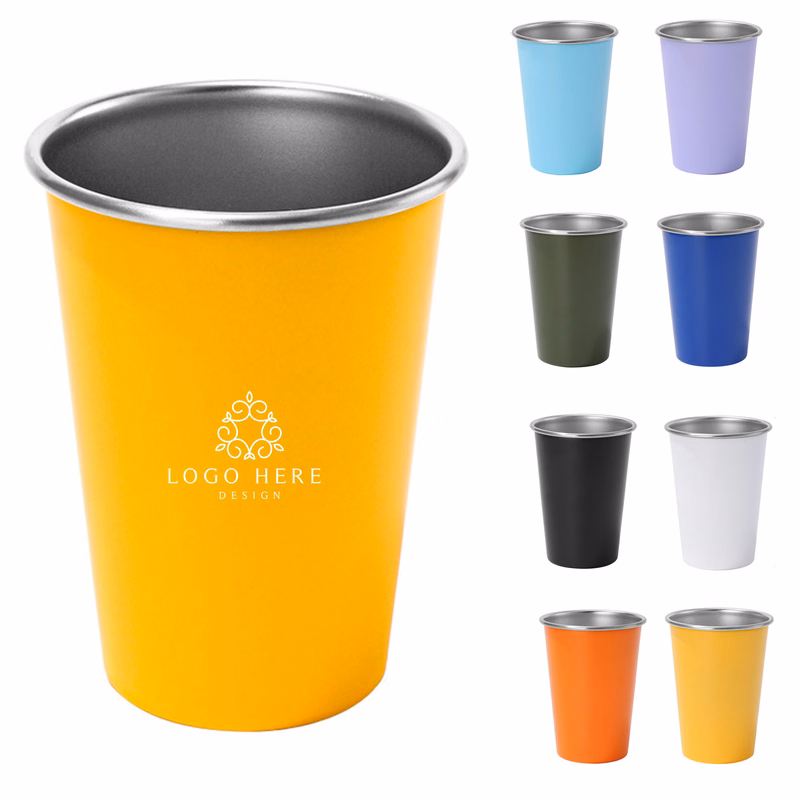 Stainless Steel Portable Pint Cup