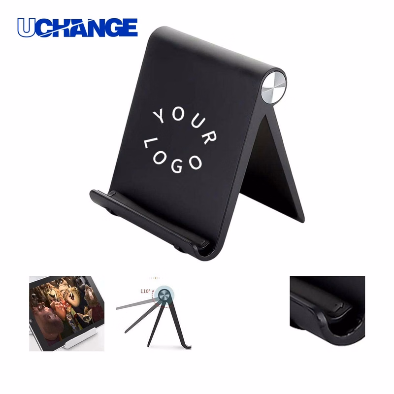 Compact ABS Phone Stand Desk Mount with Non-Slip Base