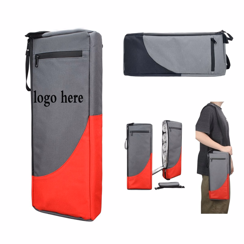 Insulated 6-Can Golf Cooler Tote with Strap

