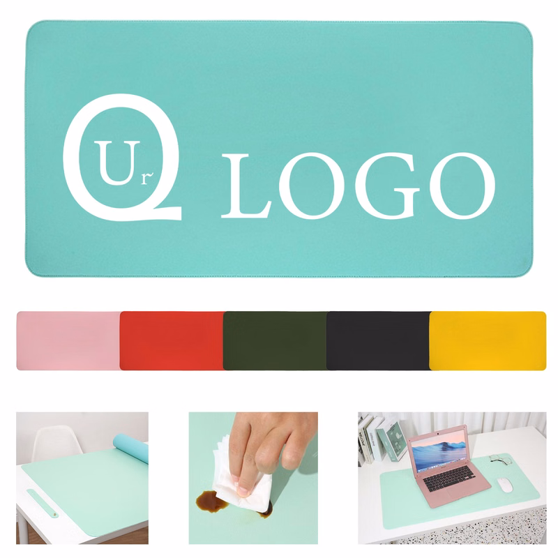 Double-Sided Pu Desk Mouse Pad