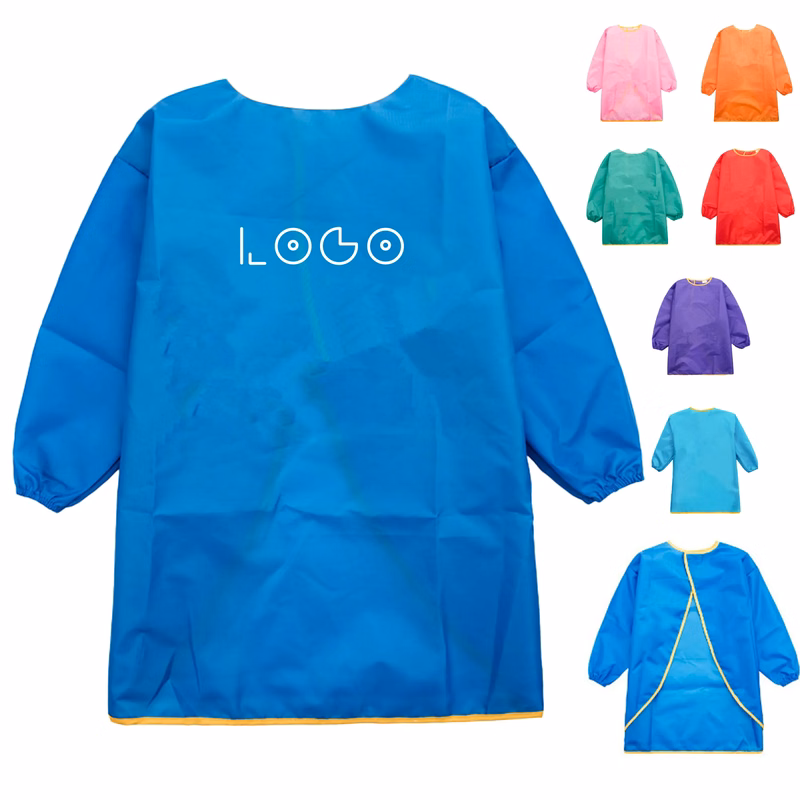 MOQ 20 Kids Art/Eating/Play Smock Reversible Apron
