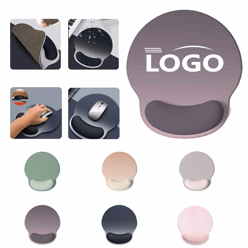 Rubber Base Ergonomic Office Wrist Rest Mouse Pad