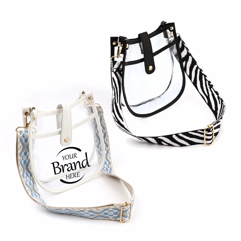 Clear Crossbody Tote Bag Fashionable