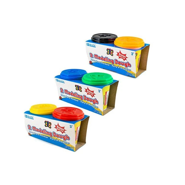 Modeling Dough - 2 Pack 5 oz Assorted Colors 1
