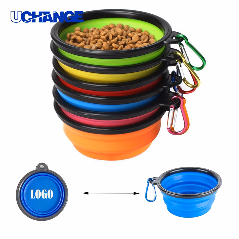 Collapsible Dog Bowl for Camping and Travel Use