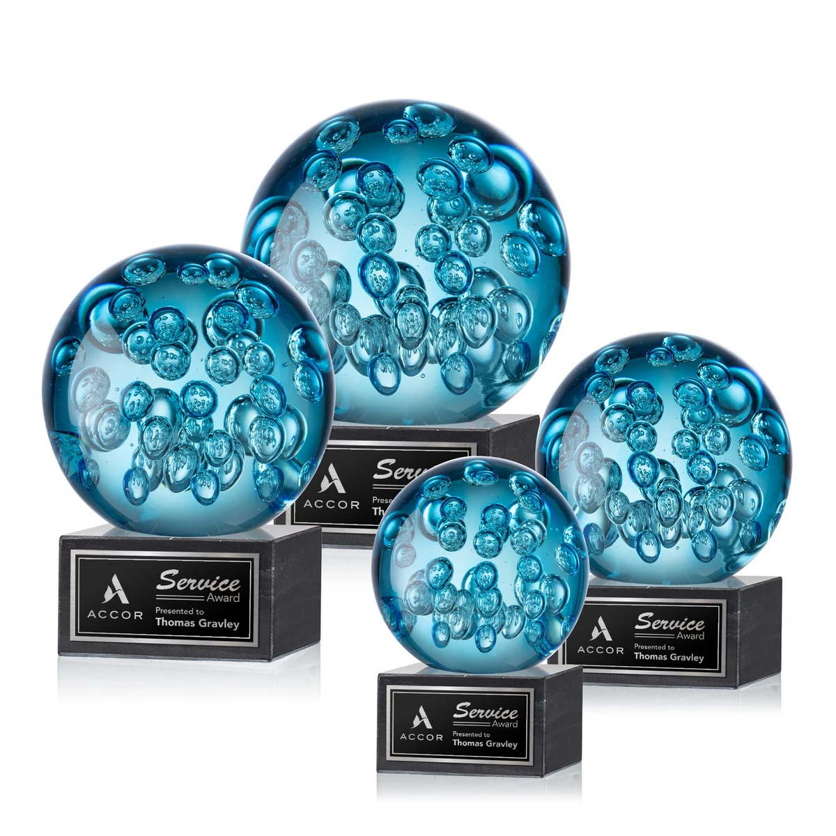 Addison Award on Square Marble Base 1