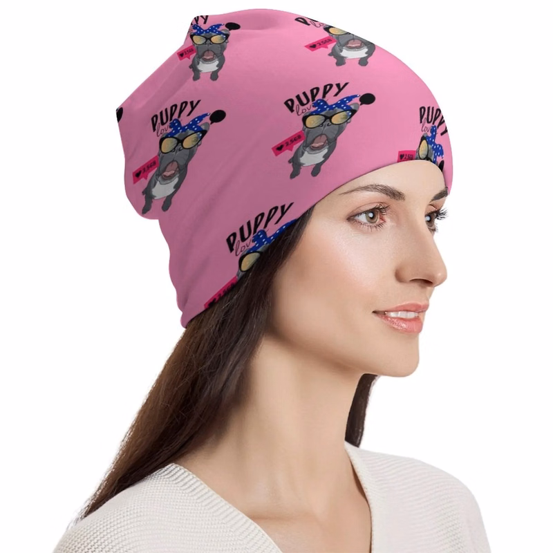 Fleece Lined Skull Cap with Logo