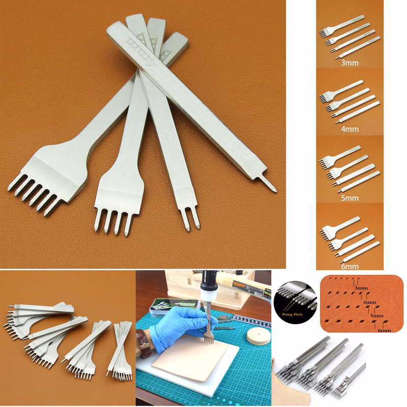 DIY Leather Art Carving Handmade Punching Tool