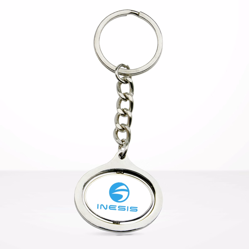 Stock Oval Dynamic Keychain (5-Day Production)