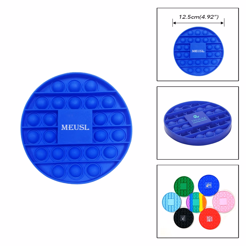Push Pop Round Stress Reliever Game