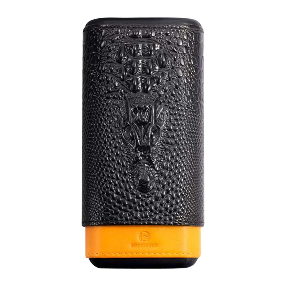 3-Cigar Leather Case 1