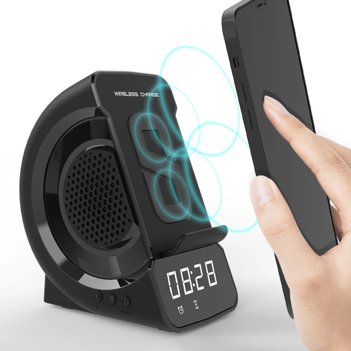 Charging Alarm Clock With Speaker 1