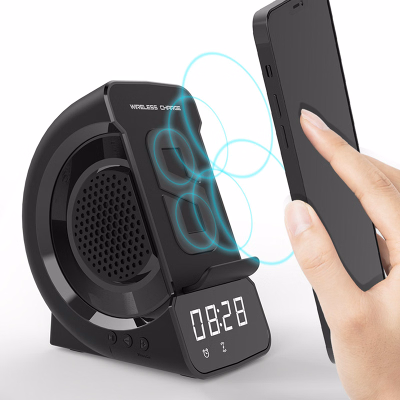 Charging Alarm Clock With Speaker