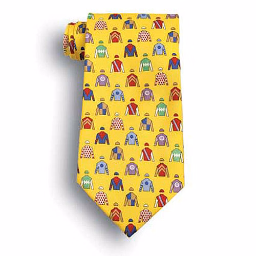 Jockey Silks Novelty Tie