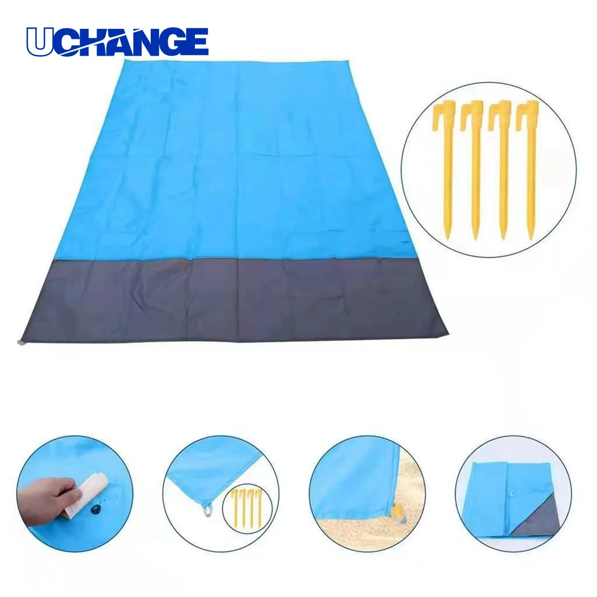 Sandproof Waterproof Beach Mat 1