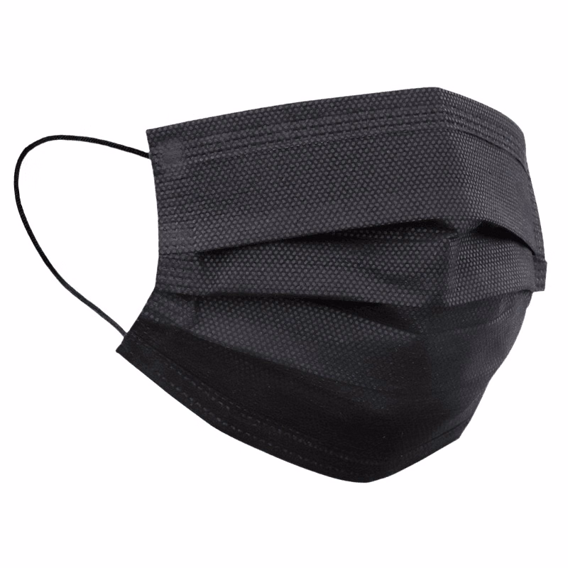 Black 3-Ply Disposables - In Stock