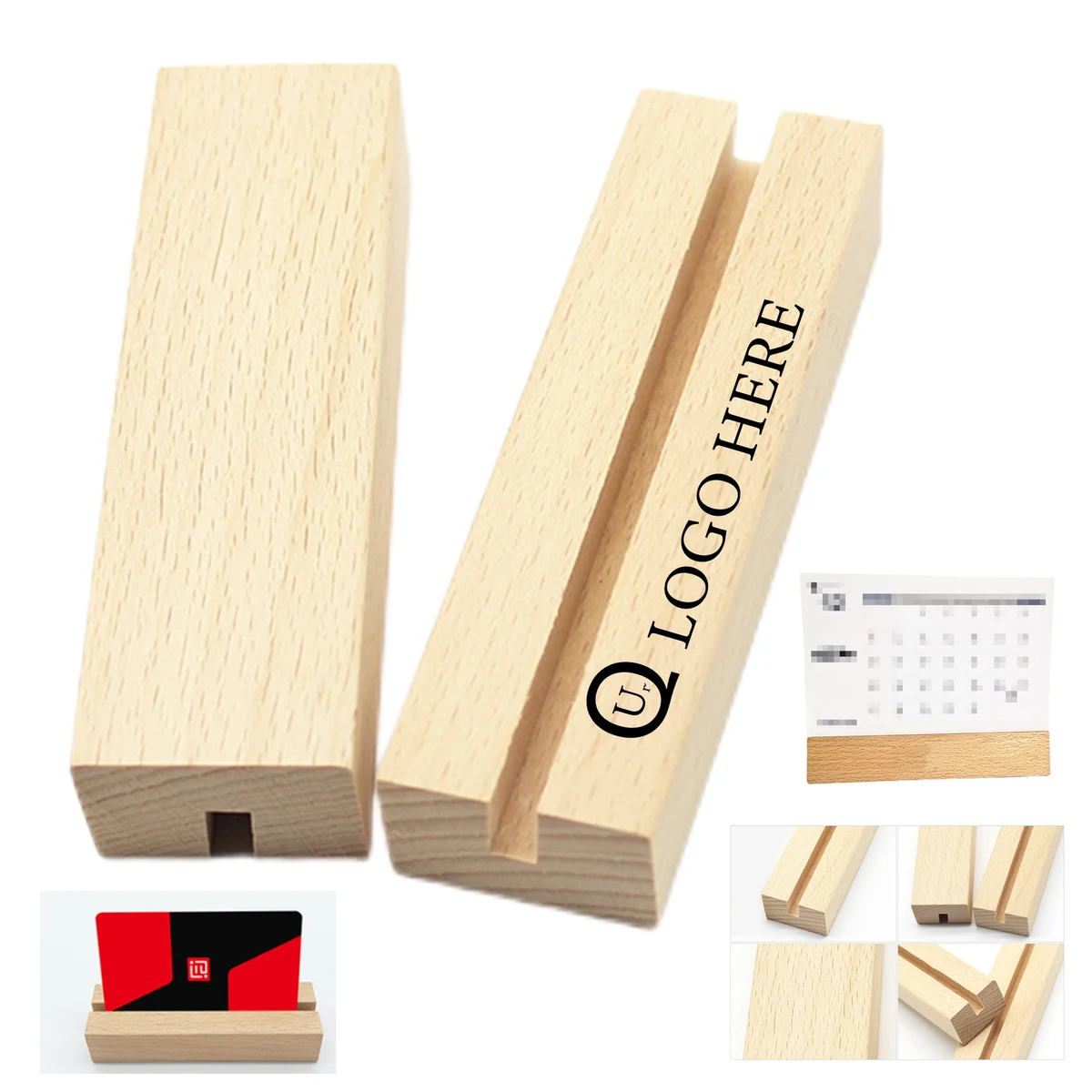 Wooden Desk Calendar Holder 1
