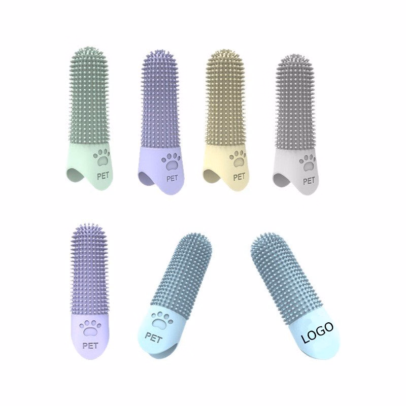 Soft Bristle Pet Toothbrush for Dogs and Cats