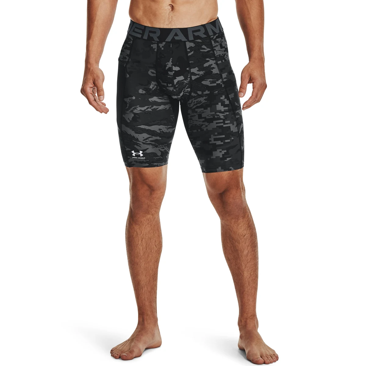 Men's HeatGear Camo Long Shorts 1