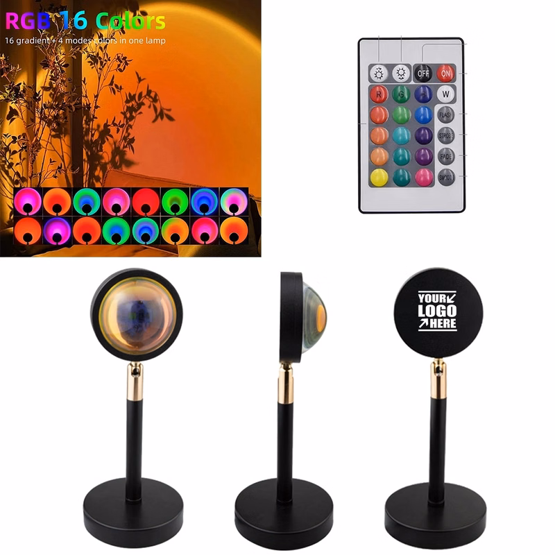 Sunset Lamp Projection with Remote Control