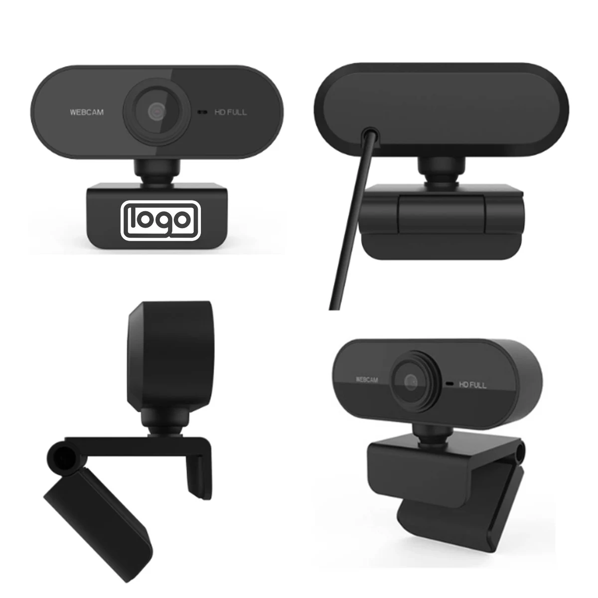 Full HD 720P Webcam w/ Microphone 1