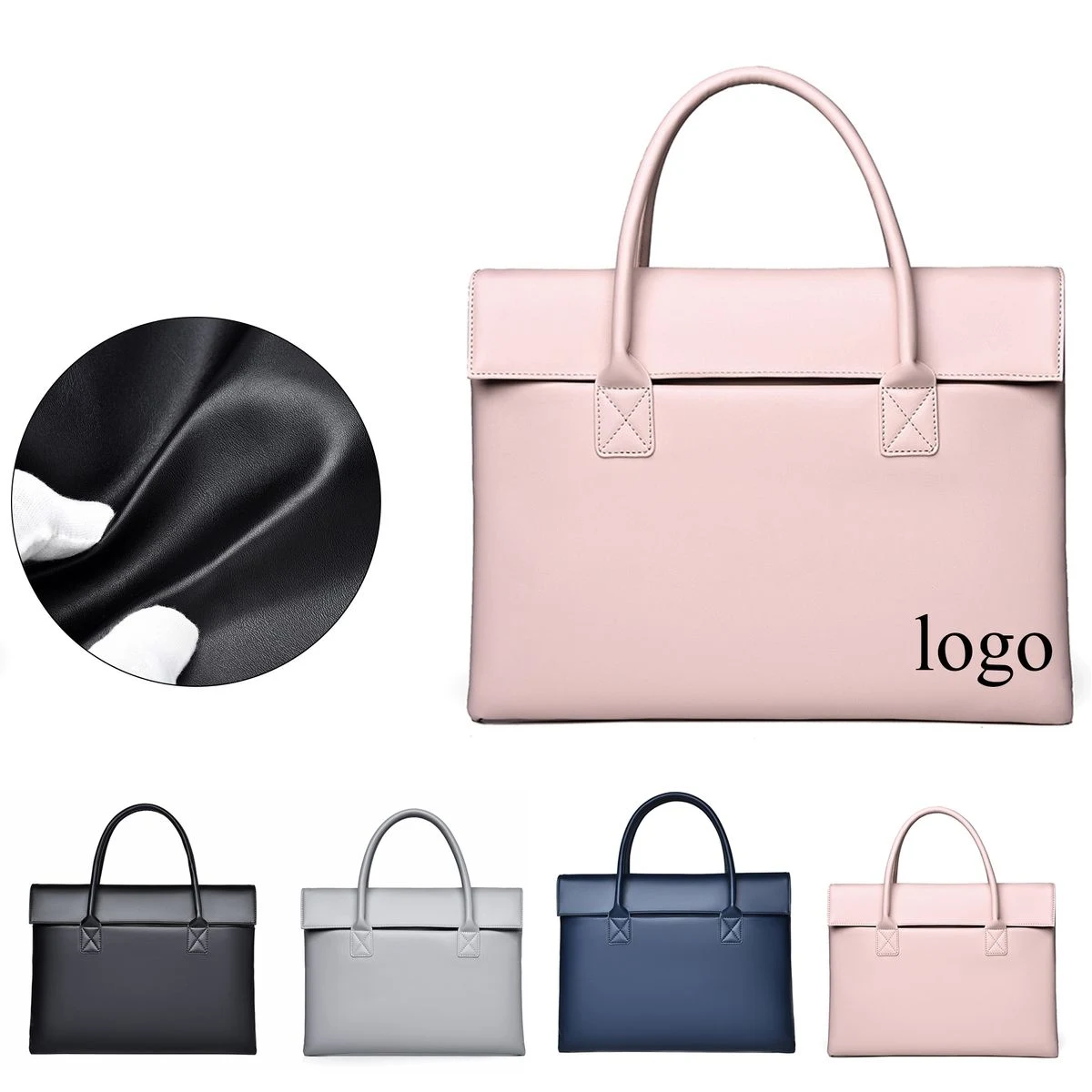 Professional PU Leather Laptop Handbag 1