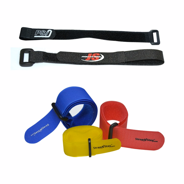 Nylon Velcro Cable Straps/Ties with buckle