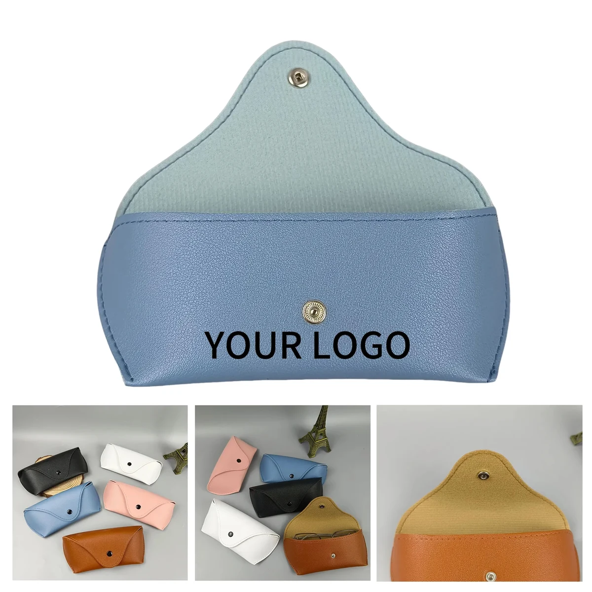 PU Leather Glasses Case for Travel 1