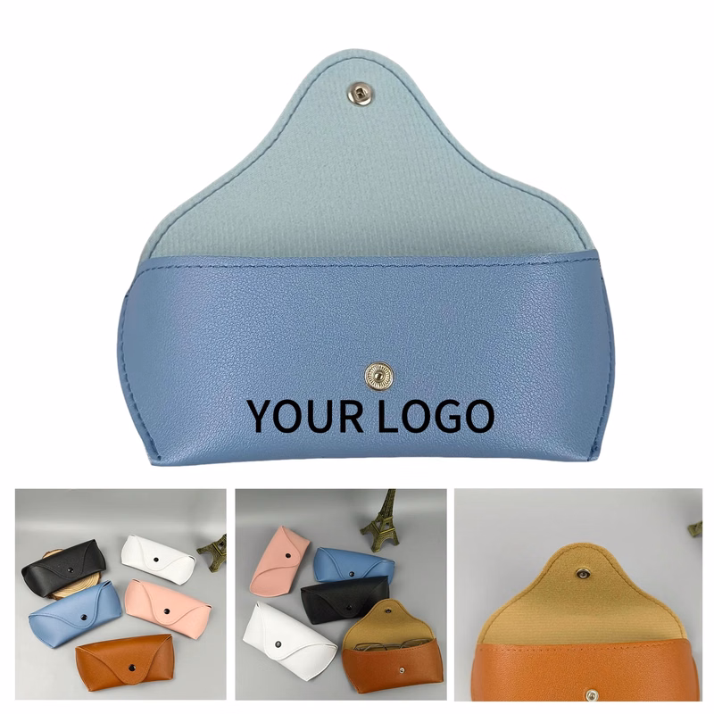 PU Leather Glasses Case for Travel