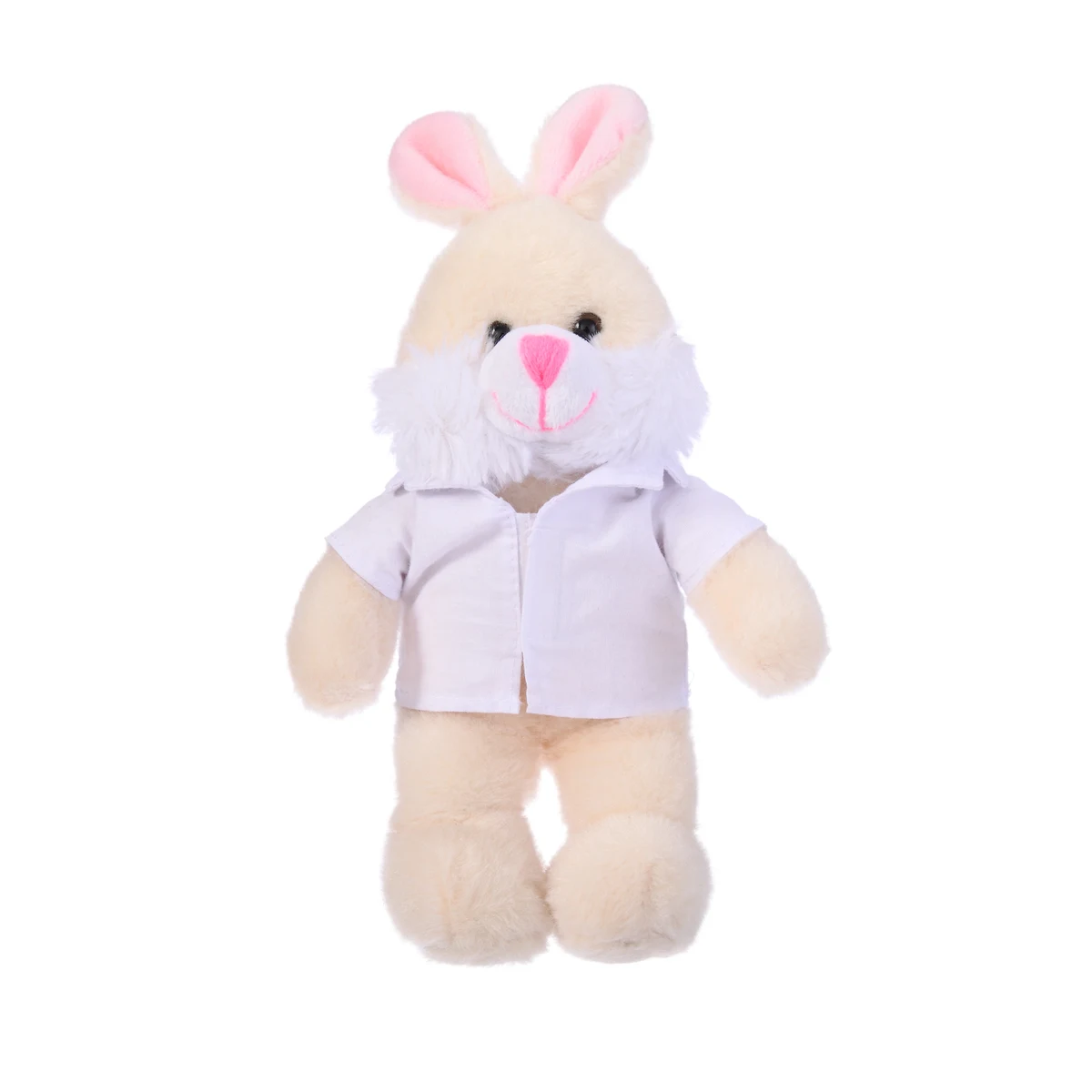 Soft Plush Bunny in Doctor Jacket 1