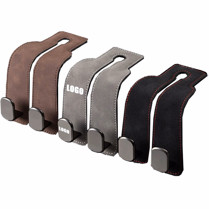 Metal Leather Car Seat Back Hook