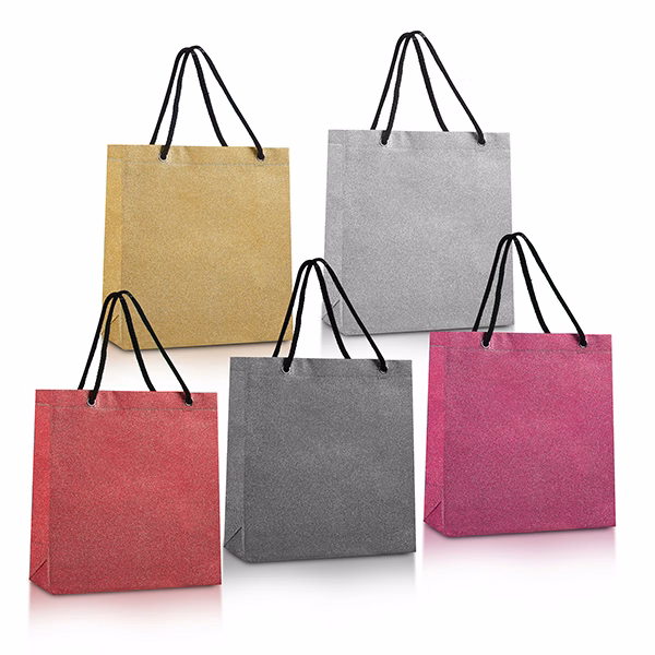 Small Glitter Tote Bag