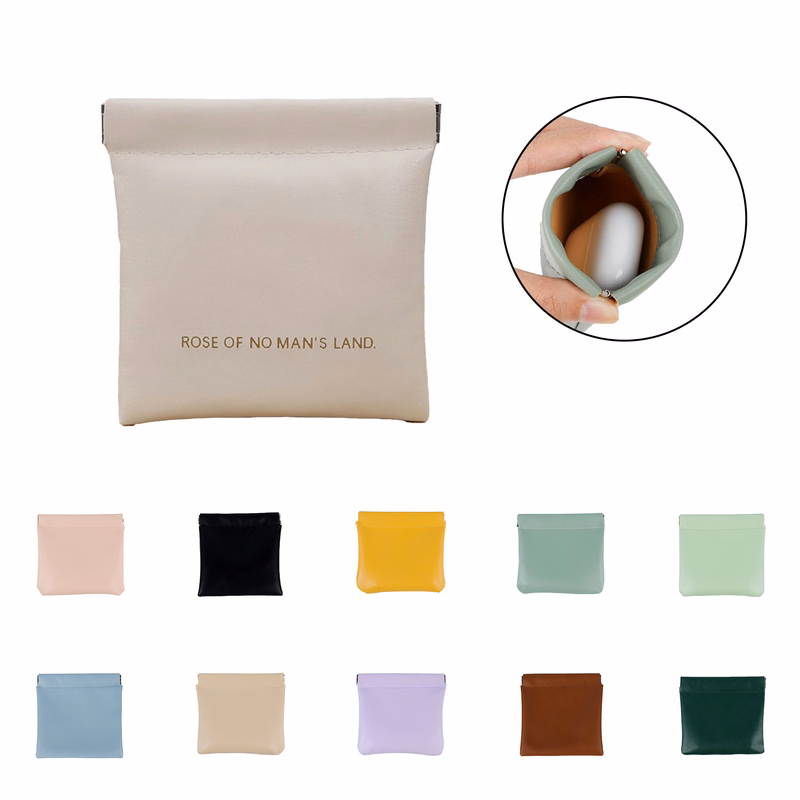 Data Cable Cosmetic Automatic Closing Storage Bag