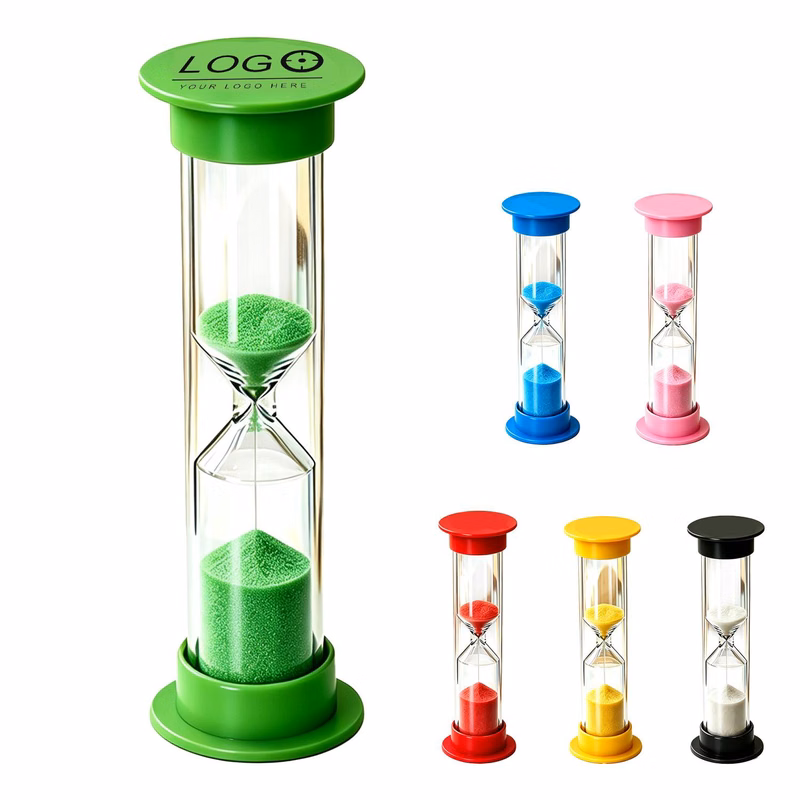 2-Minute Shockproof Plastic Sand Timer