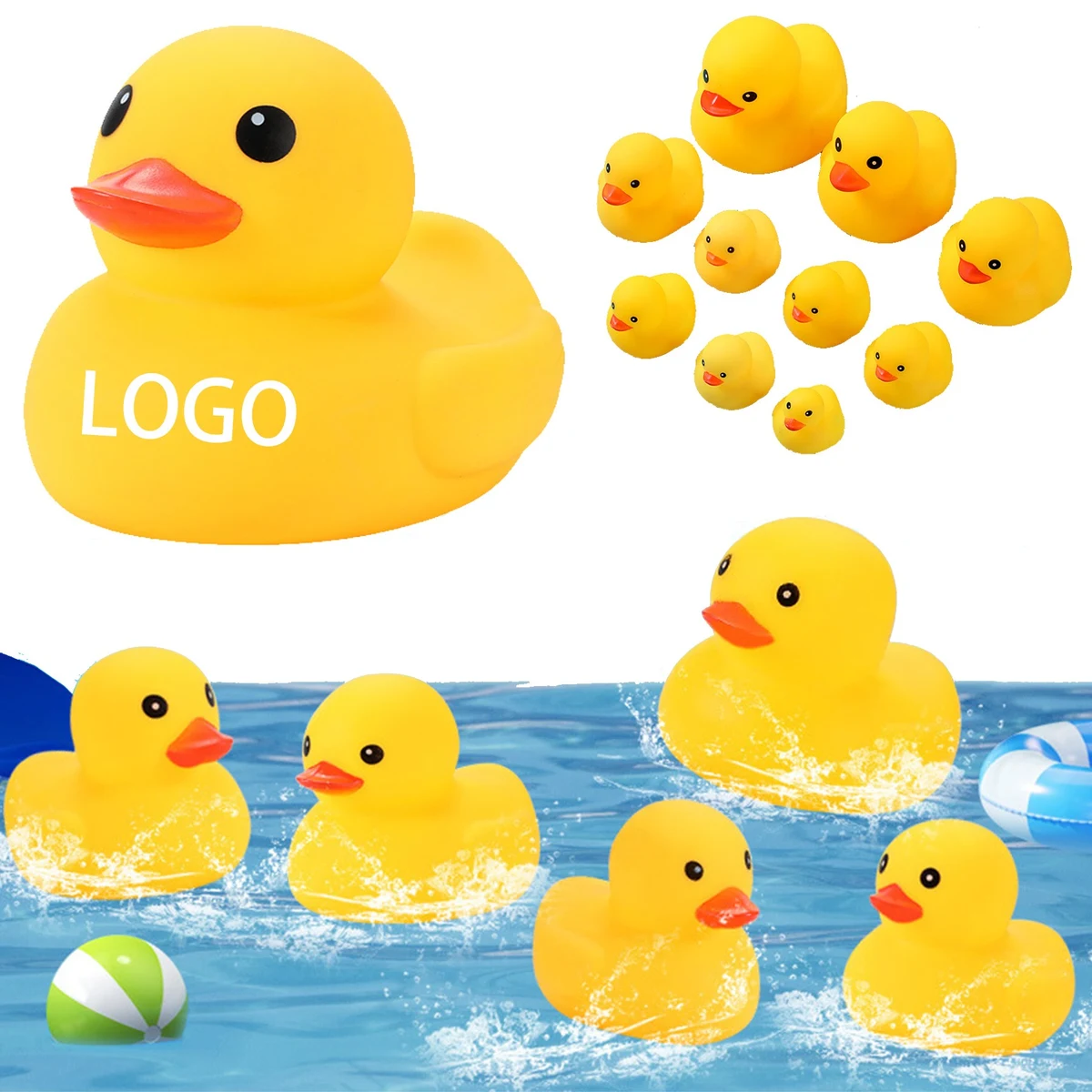 Children's Bath Toy Yellow Duck 1